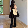 Chic Maternity Dots Slim Fit Trousers ATHLEXES
