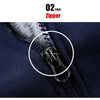 Men's Camouflage Fleece Zip Jacket for Winter Wear ATHLEXES