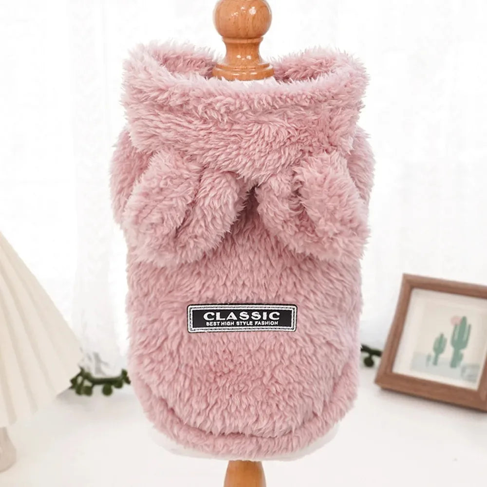 CozySoft Flannel Pet Jacket for All Breeds ATHLEXES