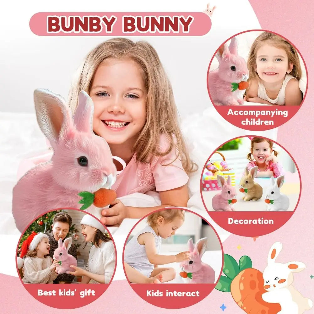Interactive Plush Electric Bunny Toy ATHLEXES