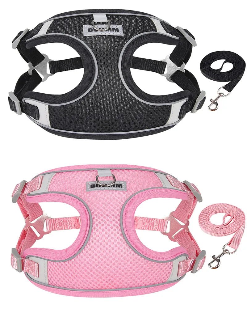 Reflective Dog Harness and Leash Set ATHLEXES