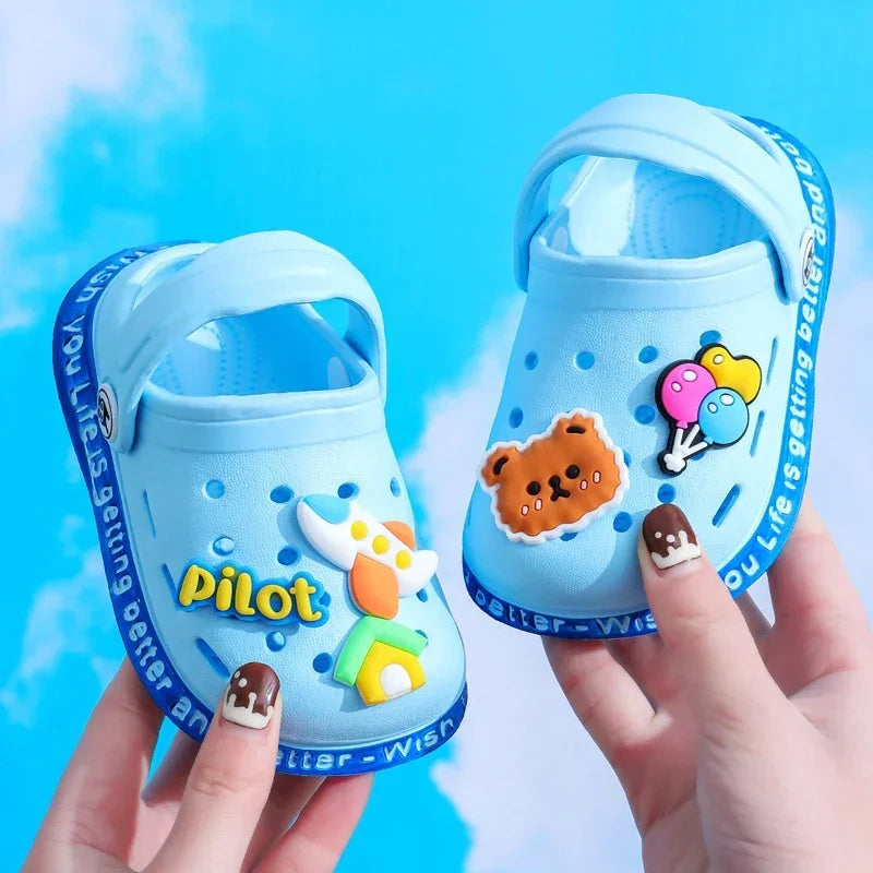 Cute Cartoon Summer Clogs for Kids & Babies ATHLEXES