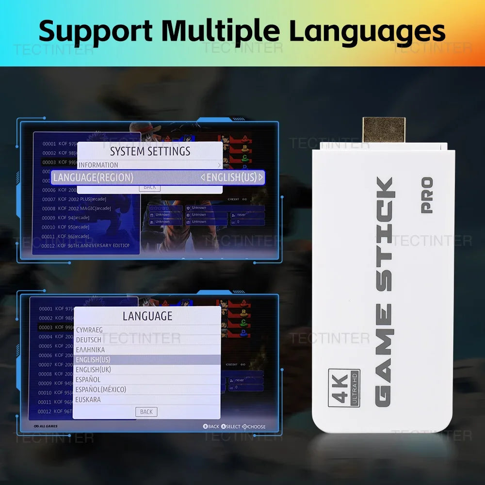 RetroPlay 4K Game Console with 20000 Games ATHLEXES