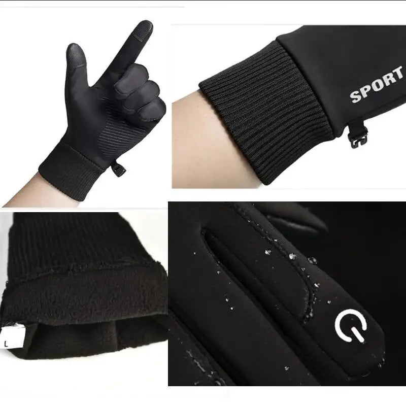 FrostGuard Touch Screen Waterproof Winter Sports Gloves ATHLEXES