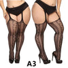 Luxe Lace Plus Size Stay-Up Thigh High Socks ATHLEXES