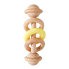 EcoBaby Wooden Rattles and Silicone Teether Set for Infants ATHLEXES