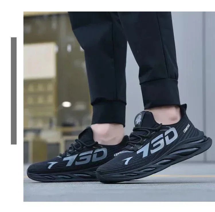 Men's casual light mesh sports shoes summer breathable cool running shoes fashion soft sole comfortable non slip male's sneakers ATHLEXES