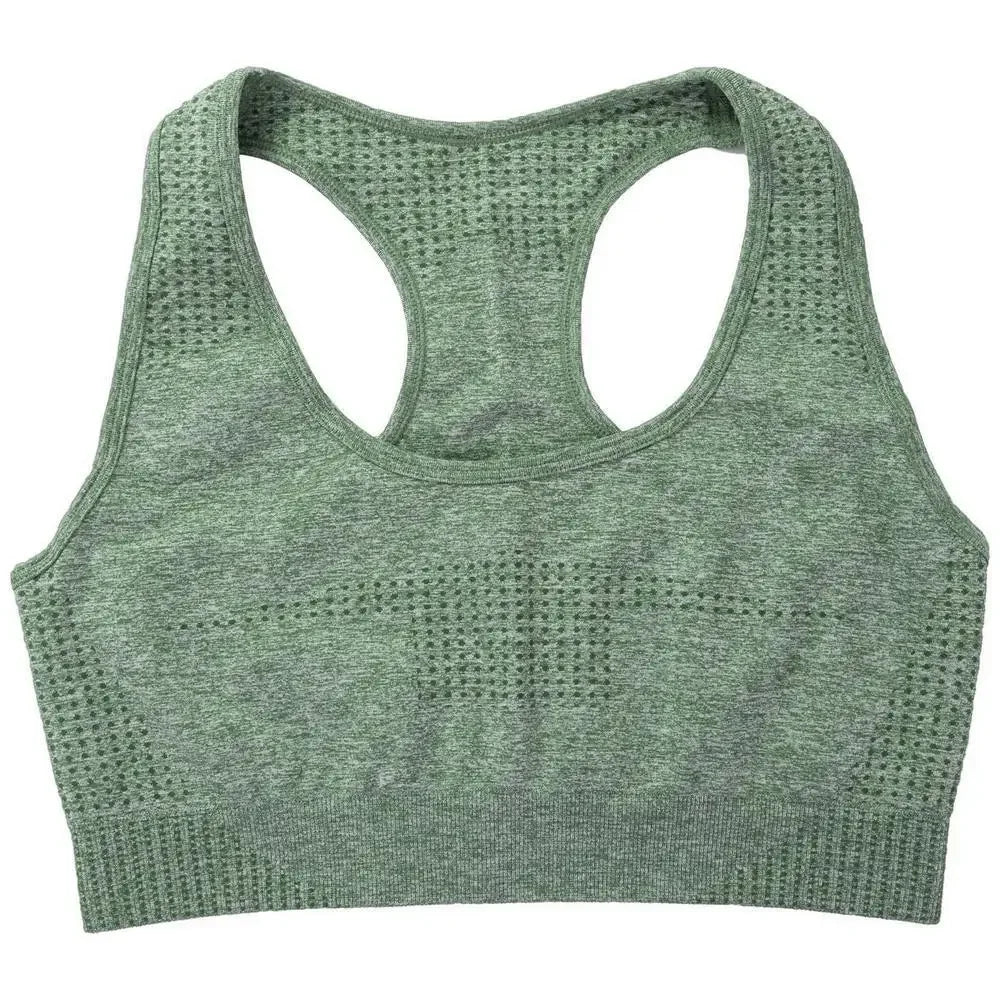 Seamless DotFit Women's Support Sports Bra ATHLEXES