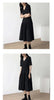 Chic V Neck Maternity Dress for Summer Comfort ATHLEXES