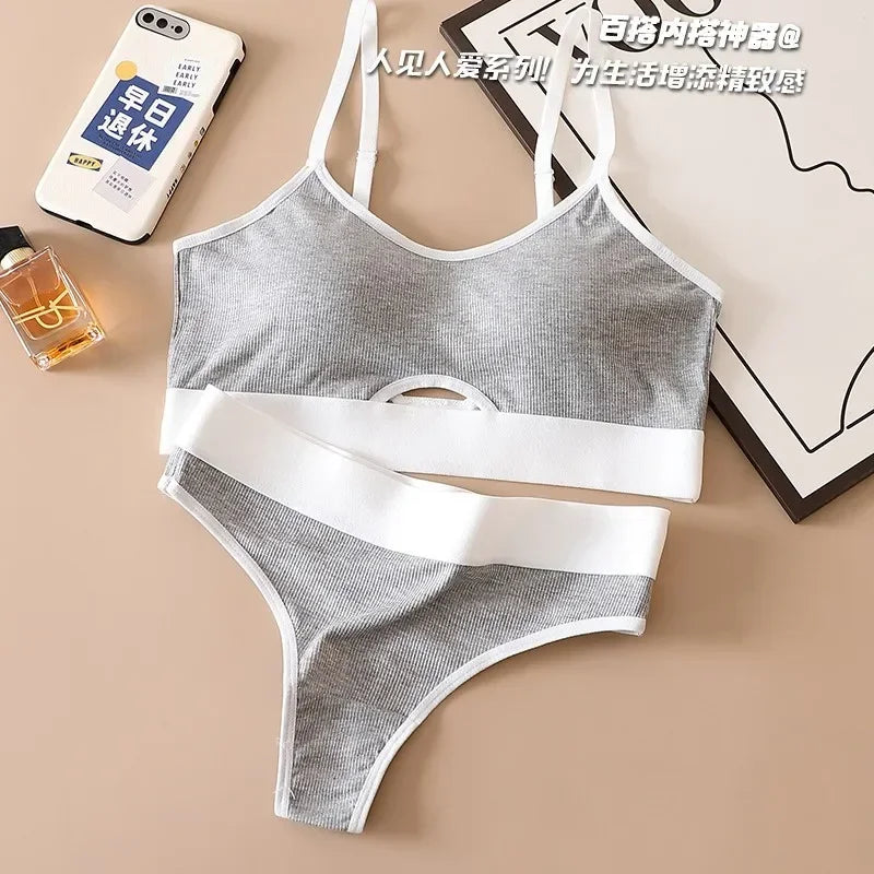 Seamless Bras Sports Bra And Panties Set Women Comfort Lingerie ATHLEXES