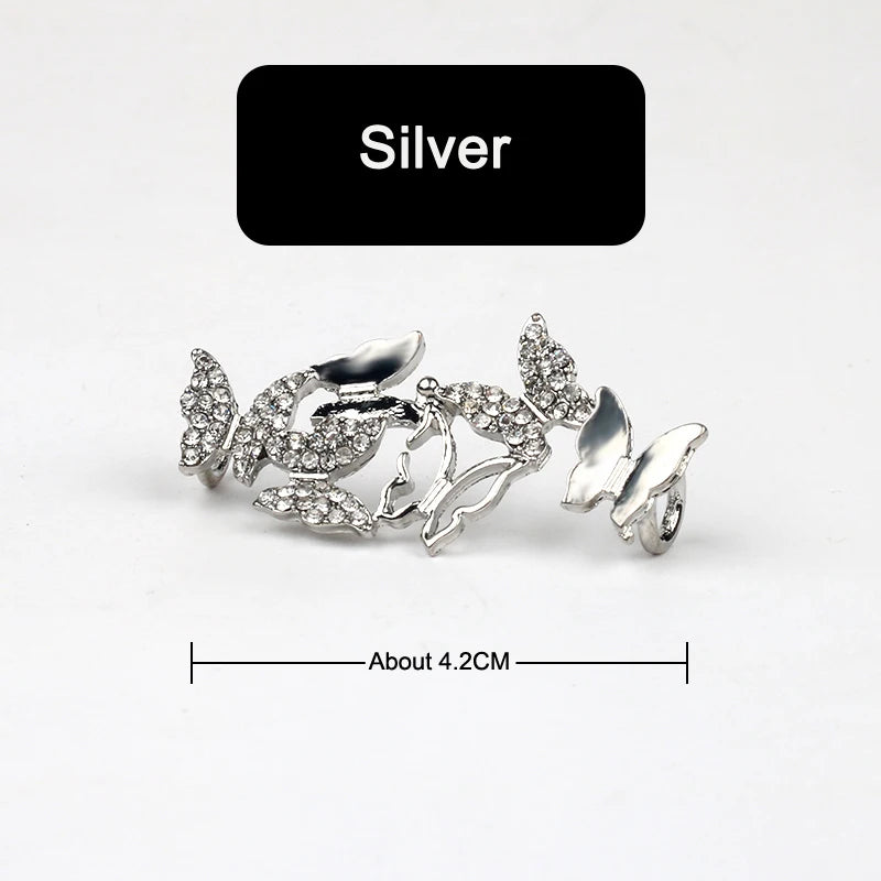 GlamLace Pearl Rhinestone Shoelace Buckle Charm Accessories ATHLEXES