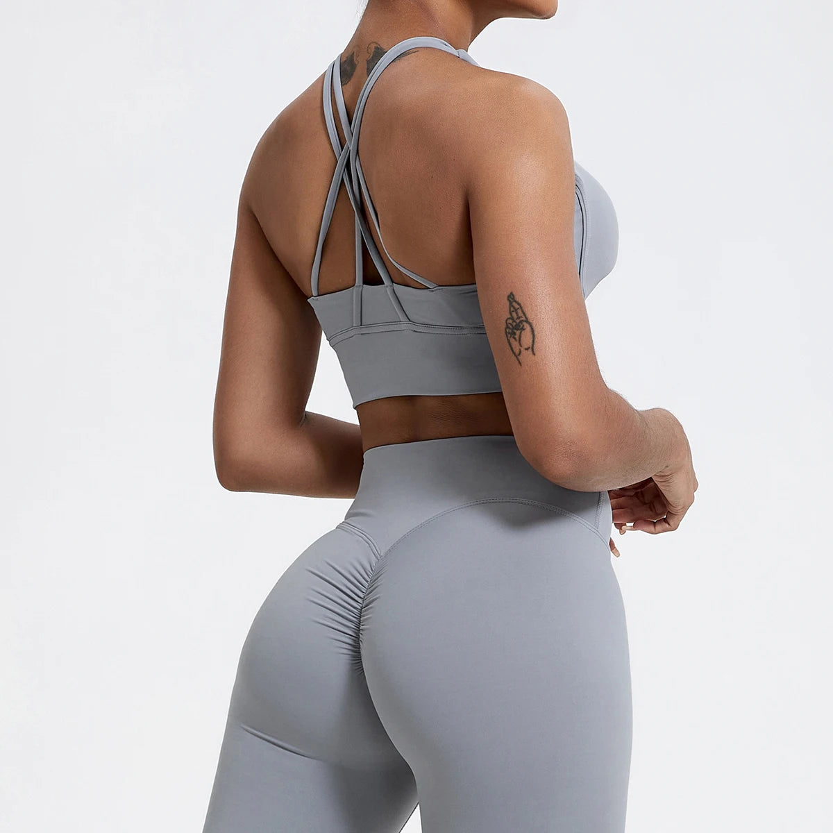 EliteFit Cross Back Sports Bra for Women ATHLEXES