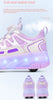 ShinyGlow LED Roller Skate Shoes for Kids ATHLEXES