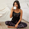 Womens Satin Cami Sleepwear Set ATHLEXES