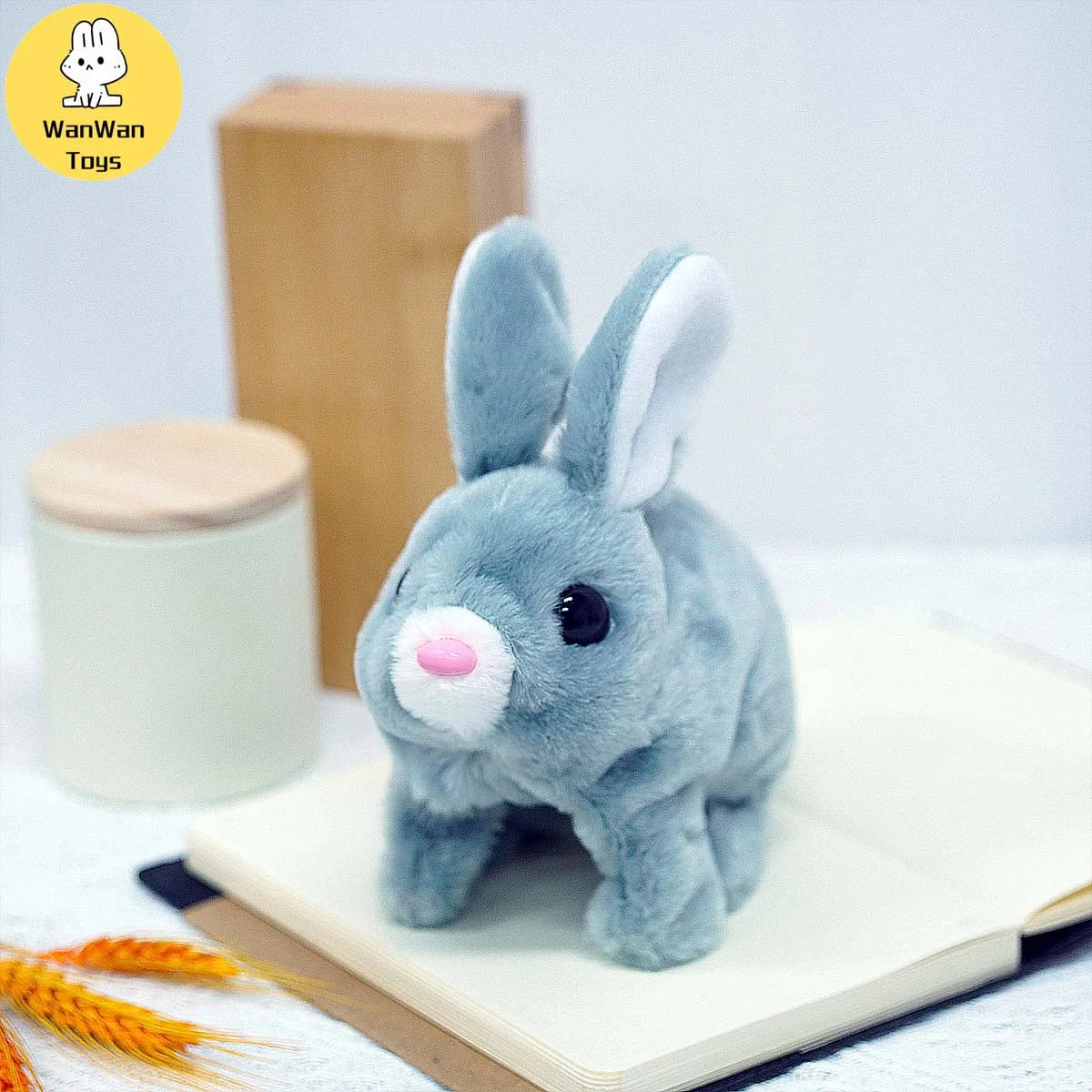 Joyful Bunny Plush Toy with Interactive Features ATHLEXES