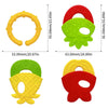 Baby Soft Rubber Rattle Fruit Style Teether ATHLEXES