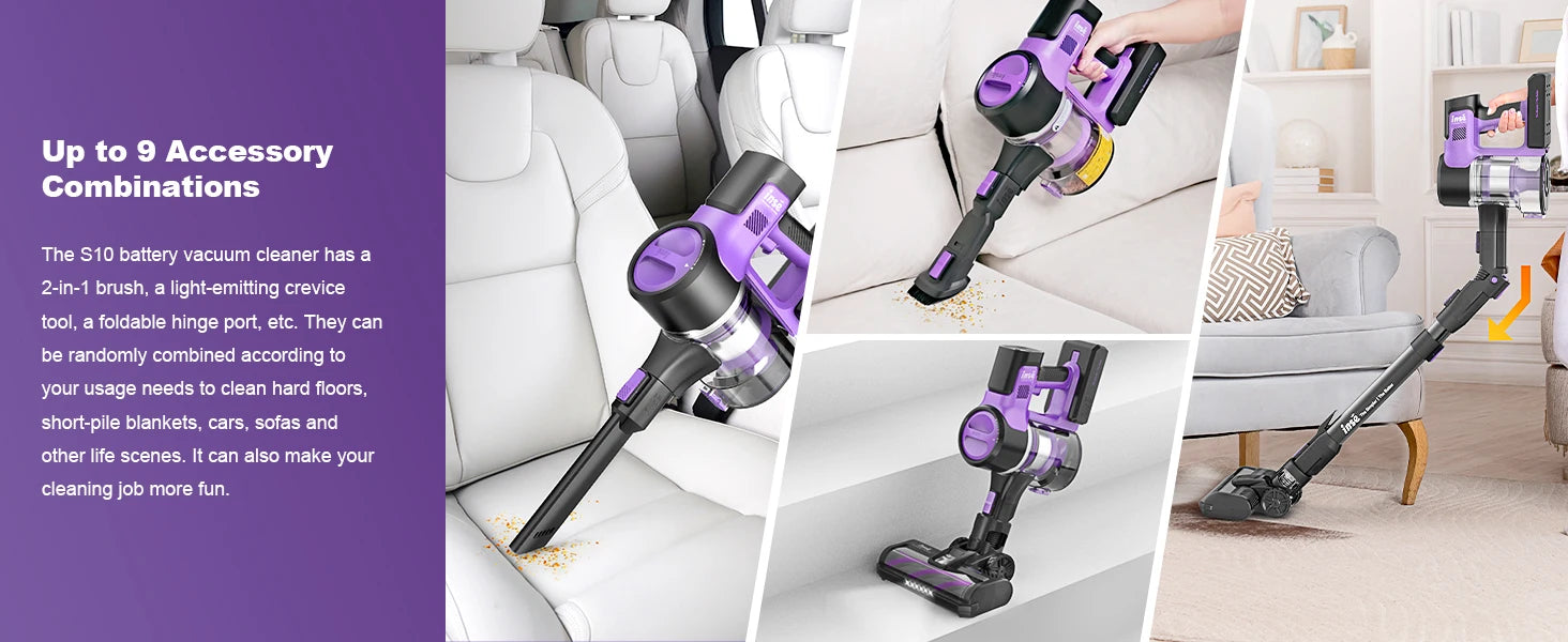 INSE S10 Cordless 6-in-1 Vacuum Cleaner ATHLEXES
