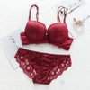 Women Lace Bras Set Low Waist Panties Underwire Top Big Size Bra ATHLEXES