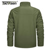 TACVASEN Men's Windproof Fleece Jacket with Pockets ATHLEXES