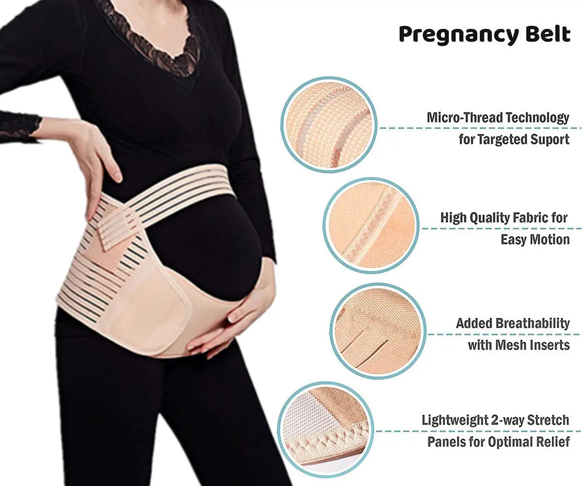 Maternity Comfort 3-In-1 Belly Support Belt ATHLEXES