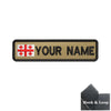 Custom 10cm Flag Patch Badge - Iron On or Hook Loop ATHLEXES