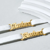 Customizable Nameplate Shoe Clips - Personalized Charm Accessories ATHLEXES