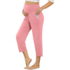 ComfortFit Maternity Yoga Capris with Pockets ATHLEXES