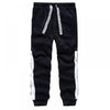 Stylish Tracksuit Set: Black & White Casual Wear ATHLEXES