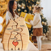Personalized Wooden Bear Family Puzzle Decor Gift ATHLEXES