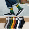 Vintage Fun Athletic Socks for Men - 5 Pairs Set ATHLEXES