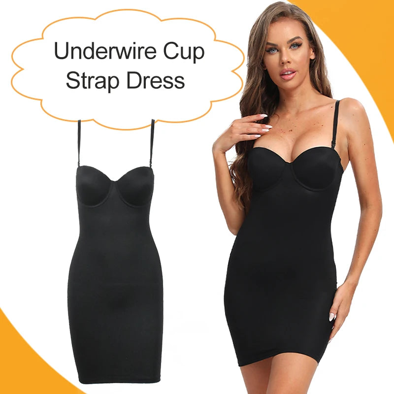 SculptEase Full Length Shapewear Dress ATHLEXES