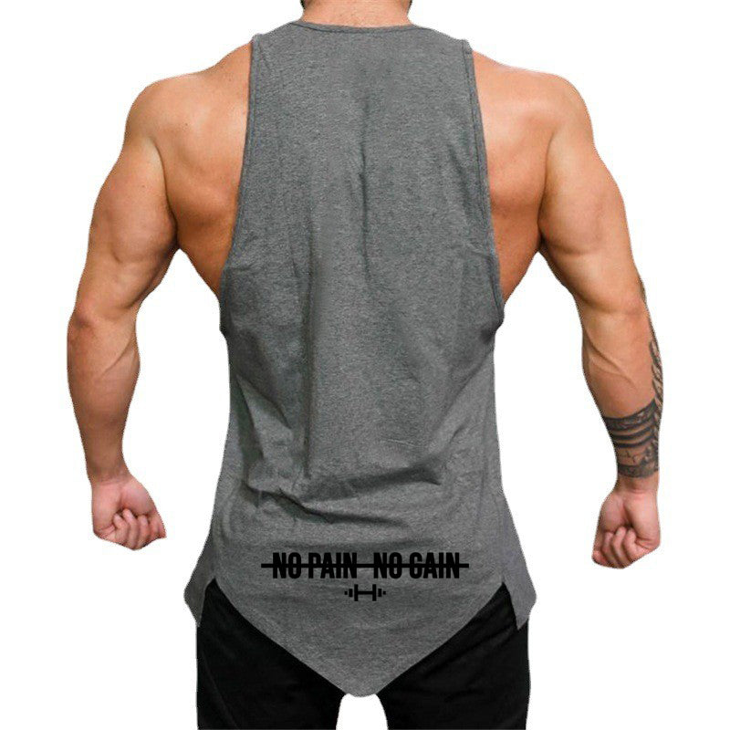 Muscleguys Summer Irregular Hem Tank Top ATHLEXES