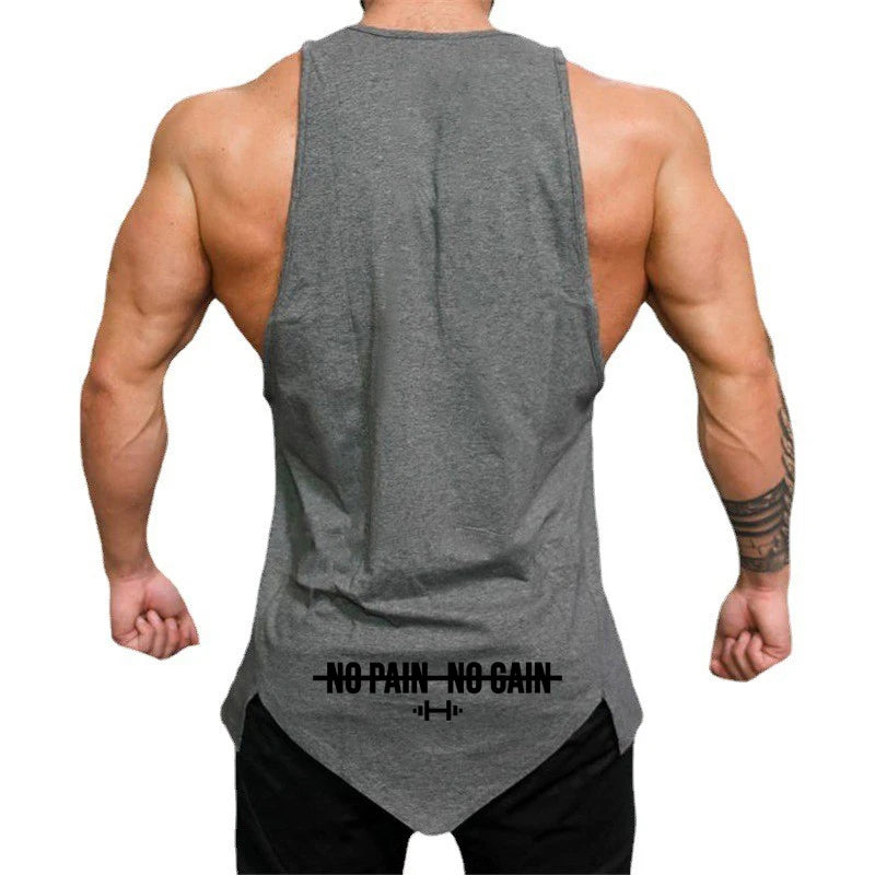 Muscleguys Summer Irregular Hem Tank Top ATHLEXES