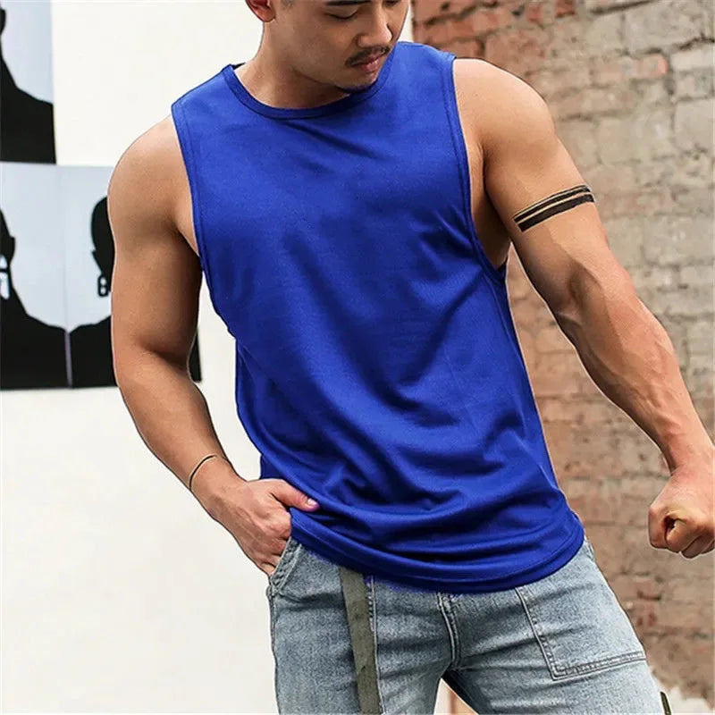 BreezeFit Men's Summer Sports Tank Top ATHLEXES