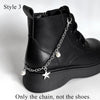 Pearl Charm Metal Shoe Buckle Chain Decorations ATHLEXES