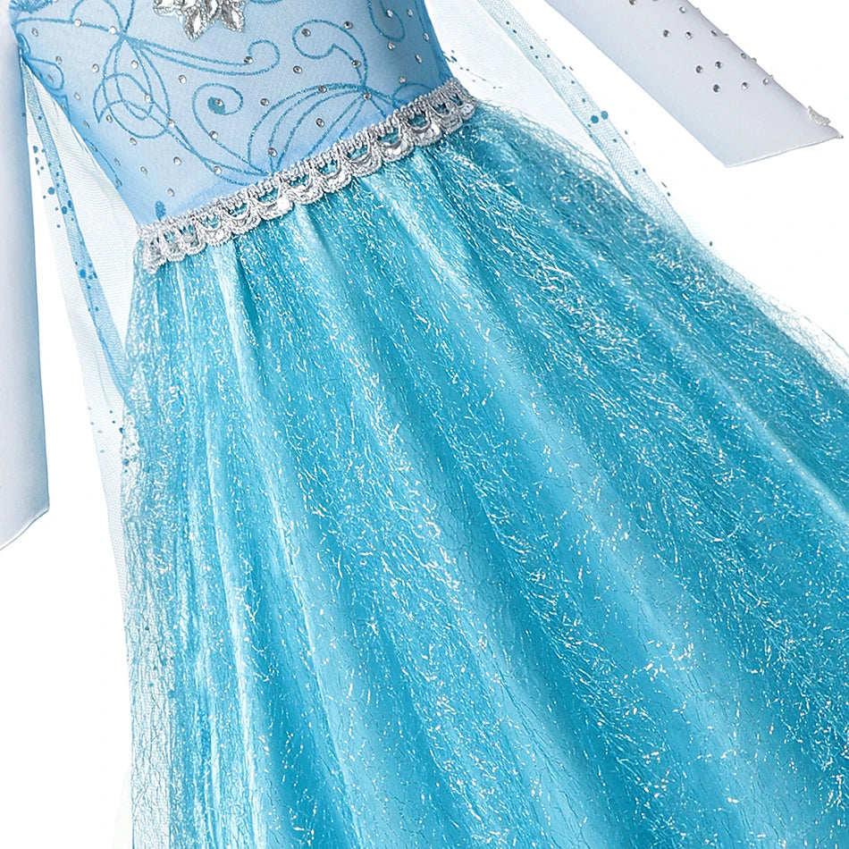 Frozen Princess Elsa Anna Dress for Girls Ages 2-10 ATHLEXES