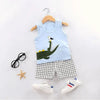 Cartoon Adventure Summer Pajamas Set for Kids ATHLEXES