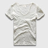 VogueFit Solid Cotton V-Neck Slim Fit T-Shirt for Men ATHLEXES