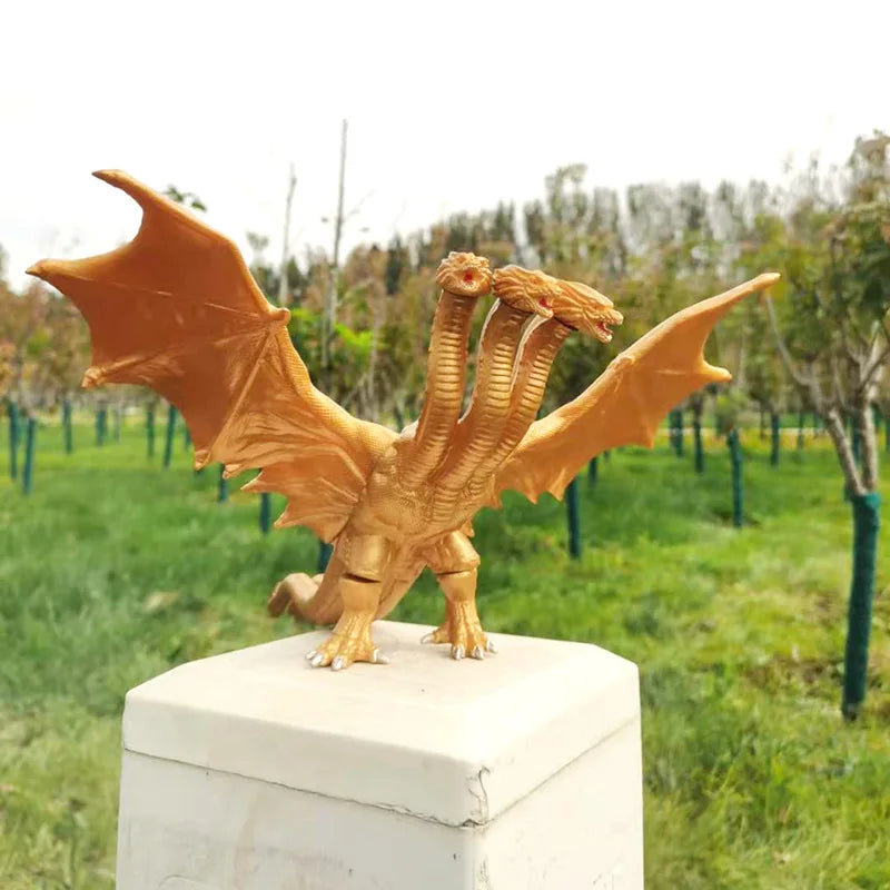 King Ghidorah vs Keizer Ghidorah Action Figure Model ATHLEXES