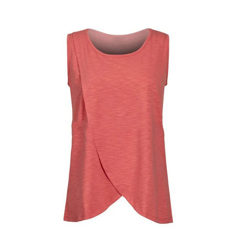NurtureMaternity Side Button Nursing Tee ATHLEXES