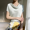 Chic Satin Silk Summer Blouse for Women ATHLEXES