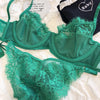 Sexy Underwear Set for Women Ultra-thin Lace Bra Thong ATHLEXES