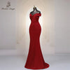 Pink Mermaid Elegance Off Shoulder Evening Dress ATHLEXES