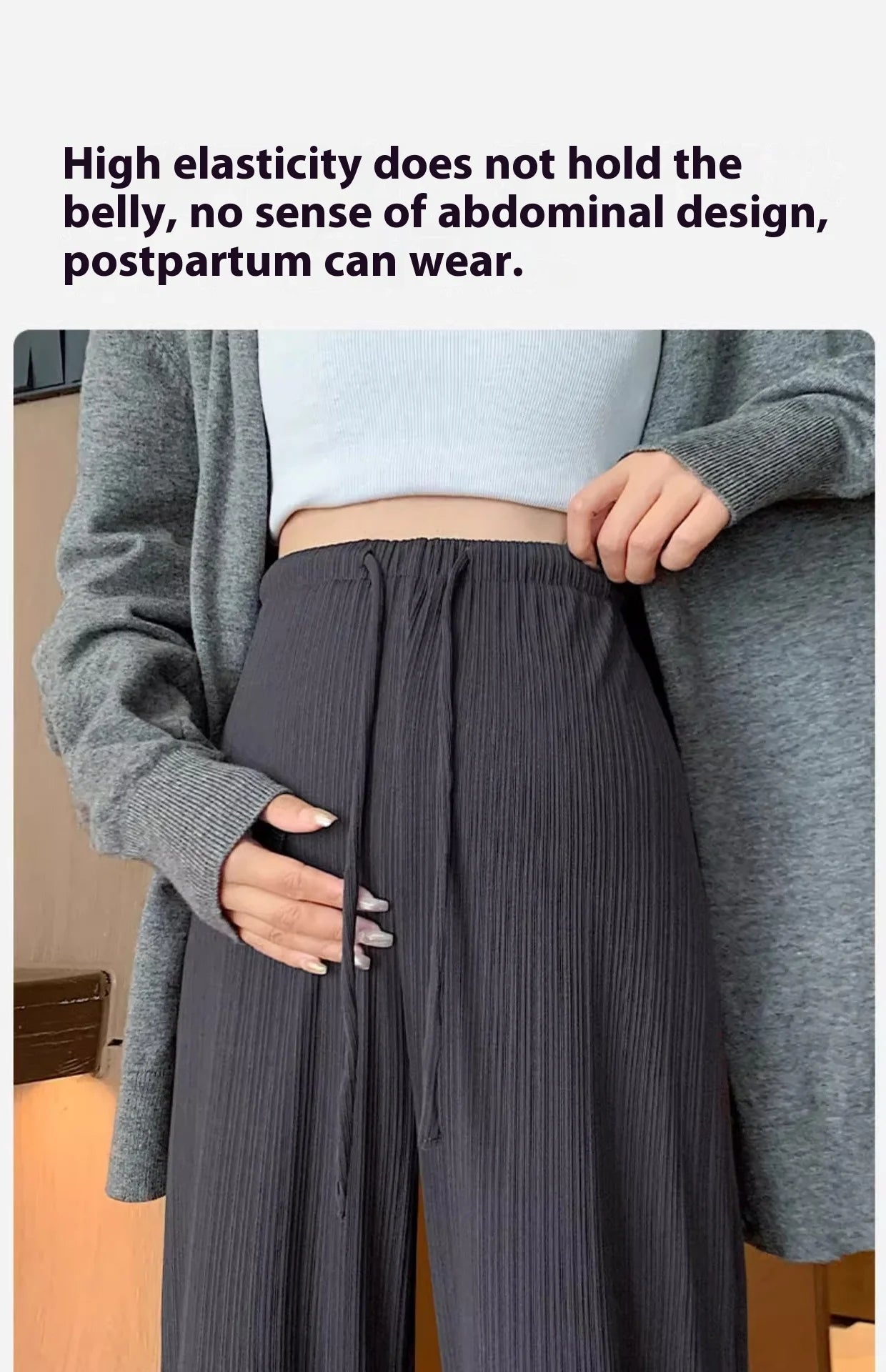 Maternity Comfort Wide Leg Pants ATHLEXES