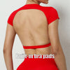 BreezeFit Backless Yoga Crop Top for Women ATHLEXES