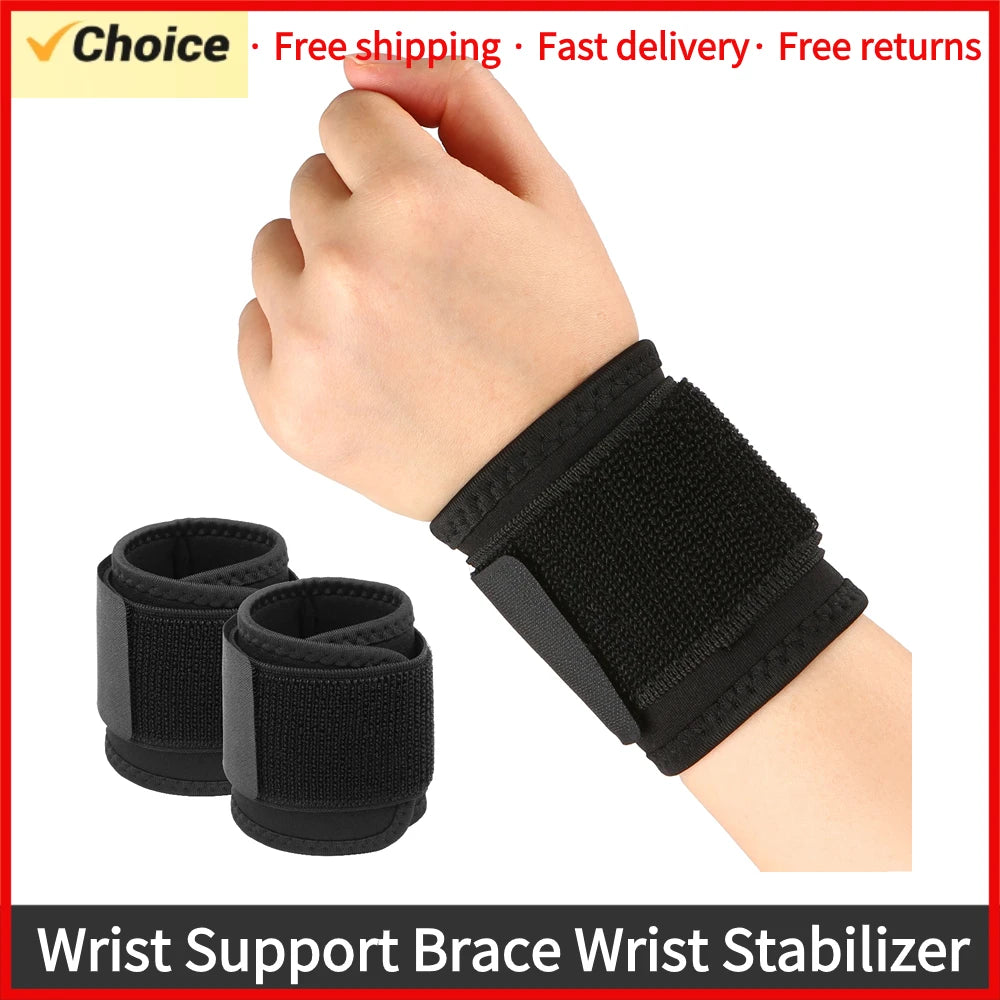 WristGuard Adjustable Support Brace for Pain Relief ATHLEXES