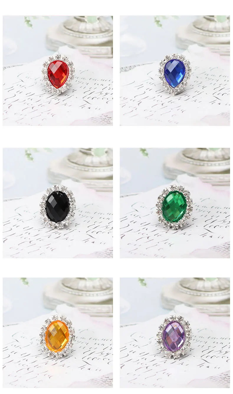 GlamLace Diamond Rhinestone Shoe Charms ATHLEXES