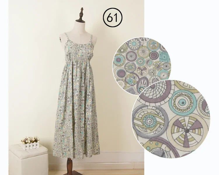 Floral Summer Maxi Halter Dress ATHLEXES