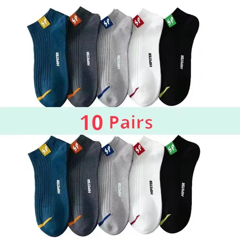 Trendy Letter Print Womenâ??s Short Socks Set ATHLEXES