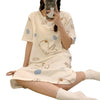 Chic Maternity Nightgown for Easy Breastfeeding ATHLEXES